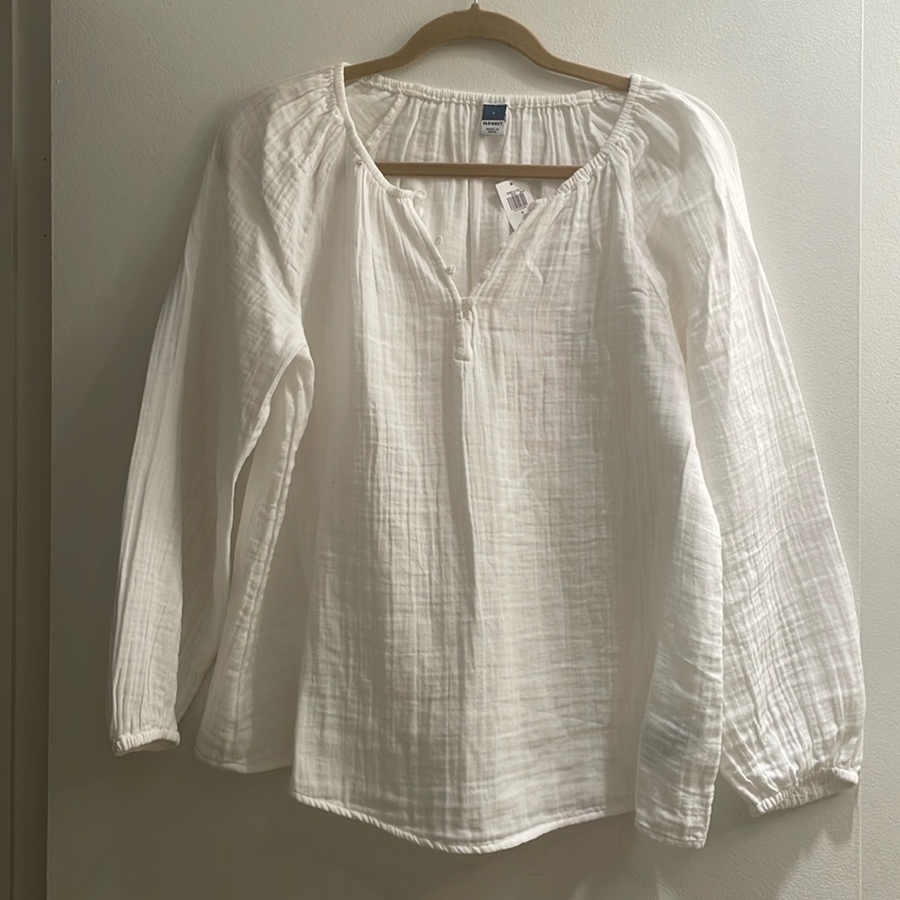 Old Navy peasant blouse